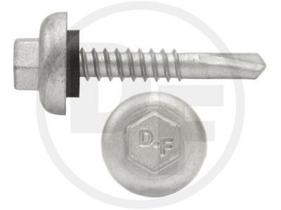 ZH-LL #12 x 1.25” Exposed Fastener Panel LONG LIFE Screw for Metal Deck