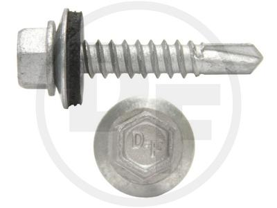 SD #12 x 1.25” Exposed Fastener Panel Screw for Metal Deck