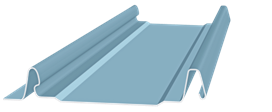 1” Clipless Standing Seam (Fastener Flange)